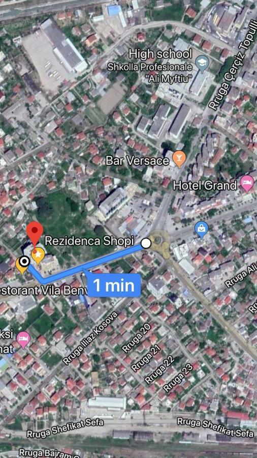Ferienwohnung Rezidenca Shopi Elbasan Exterior foto